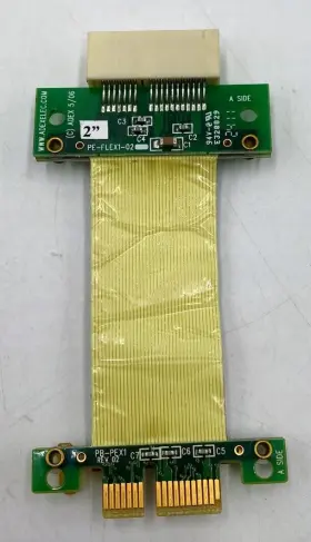 Pe-flex1-02 Adex Pci Express 2 Inch Flexible Extender #2
