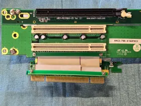 Arc2-798-x162p3c3 Ameri-rack Arc1-pelx16a1-cx Riser Card Ribbon Pcie Rohs Right-angled Female To Male #2