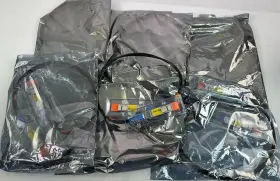 N385181 Amphenol 02ea658 Lot Of 7 New Ibm Power9 Pn Smp Cable Ec Orange