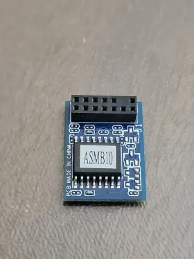Asmb10-ikvm Asus Asmb10 Server Lan Web Remote Management Kvm Module Chip