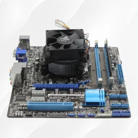 Cm6630-8 Asus P8h61-m Pro/cm6630-8/dp Mb M Motherboard With Heatsink And I5-3470 Sr0t8 4gb