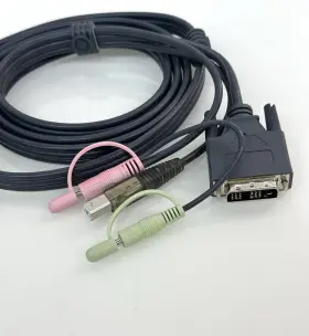 2l-7d03u Aten Kvm Cable Set Dvi Usb Audio 3m For Cs1762/cs1764 #2