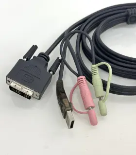 2l-7d03u Aten Kvm Cable Set Dvi Usb Audio 3m For Cs1762/cs1764 #3