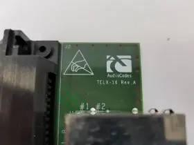 Telx-16 Audiocodes Rev. A Dual 50-pin Telco Connector 16-port Trunk Card For #3