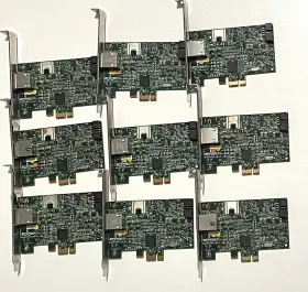 Bcm-95761a6110g Broadcom Bcm95761a6110g Lot Of 9 Gigabit Pci-e Ethernet Network Adapter Card
