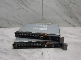 0j493t Brocade M5424 Lot Of 2 J493t Dell 8gbps Fibre Channel San Blade Switch