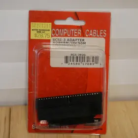 Scs-3920 Cablesonline Ad-s25 Scsi-3 Hpdb68 Male To Idc50 Internal Scsi Adapter