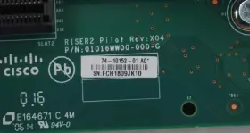 74-10152-01 Cisco 01016ww00 Pcie X16 Riser Card P/n Tested Working #2
