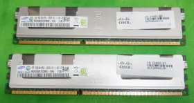 15-13493-01 Cisco 15-13493 Samsung 16gb 4rx4 Pc3l-10600r Ecc Reg Server Memory Lot Of 2