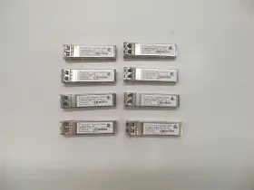Ftlx8571d3bnl-e5 Cisco Lot Of 8 Finisar 10gb Sfp Modules For Gigabit Ethernet Switches