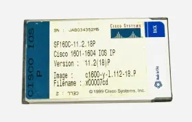 Sf16rc-11.3.10t Cisco Smart 1600 Series Ios Ip Ver. 11.3 10 T Flash Pcmcia Card #2