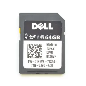 01x6vf Dell 64gb Idrac Vflash C10 Sdxc Sd Card Module 1x6vf 14 Gen R640 R740