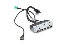 03fw25 Dell Inspiron 5680 Oem Front I/o Port Panel Board With Cables P/n