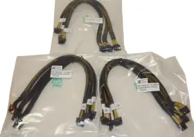 0fgtm1 Dell 05xw5n 3 Poweredge Server Gpu Riser Power Cable Kits 09xm37 0cxv0x