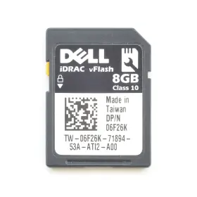 06f26k Dell 6f26k 8gb Idrac Vflash Class 10 Sd Card Module 13 Gen R630 R730