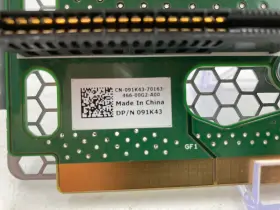 091k43 Dell Poweredge Vrtx 4-slots Backplane Power Distribution Board P/n #2