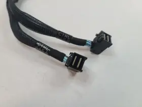 Sff-8643 Dell 09wr13 Poweredge T610 T630 Dual Mini Sas Hd Cable Tested Usa #3