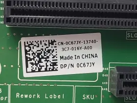 0c67jy Dell Poweredge R520 Server Riser 2 Expansion Card Pcie X4/x8 Tested #2