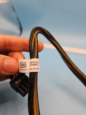 0fp427 Dell 8-pin Power Distribution Cable Connector Pdb Precision T7610 #3