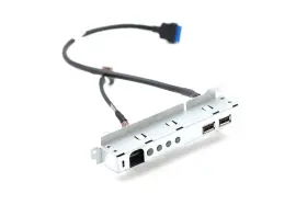 0vxdwt Dell 0gp9gx Poweredge T130 Server Usb I/o Module With Cable P/n Tested