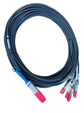 0jxrct Dell Jxrct Qsfp -4x Small Form Factor Pluggable Plus 7m Copper Cable New