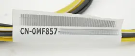 0mf857 Dell Gpu Power Cable Pcie Extension 23 Inch 6pin To #3
