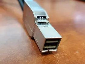Sff-8644 Dell 0wtcfx Mini Sas Hd Cable V4-2 #2