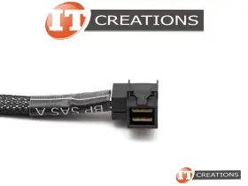 Sff-8643 Dell 1n2wk Perc Dual Mini Sas Hd Cable For Poweredge R630 2.5 Sff 8b #3