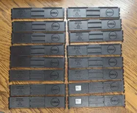 052p2c Dell 52p2c Lot Of 16 Ram Memory Module Filler Blank Dimm Insert R720 R620