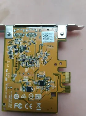 06g7fy Dell 6g7fy Input Dp And Output Dual Mini Pci-e Controller Card P/n #2