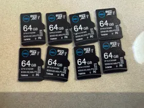 07xdnw Dell 6r6n4 Lot Of 8 Poweredge R740 R640 T640 R940 64gb Micro Sd Xc Class Card 7xdnw 07xdnw Dell 6r6n4 Lot Of 8 Poweredge R740 R640 T640 R940 64gb Micro Sd Xc Class Card 7xdnw
