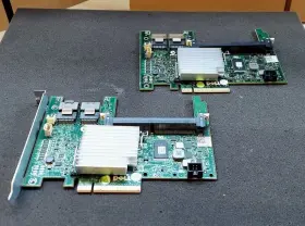 F431j Dell Lot Of 2 Poweredge R710 Board Pwb Sas Raid Controller #2