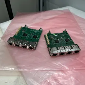 0fm487 Dell Fm487 Lot Broadcom 5720 4 Port 1gbe Nic Daughter Card R620 R720 R630 R730