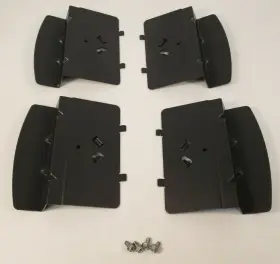 K3085 Dell Poweredge 2800 Feet Legs Stands With Screws Set Of 4