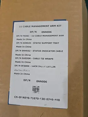 Onn006 Dell 1u Cable Management Arm Kit #2