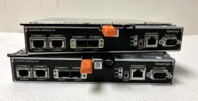 Tf9fx-a00 Dell Lot Of 2 Equallogic E09m Control Module Type 15 Tf9fx A00