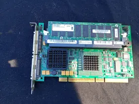Th-0d9205-55755 Dell Dual Channel Scsi Raid Contoller With 30001865-01 128mb Cache