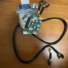 X7c1k-drxpd Dell New Poweredge T630 T640 T620 Gpu Power Supply Board X7c1k Drxpd 4 Cables