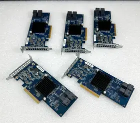 D66hbes30081a-0 Echostreams Lot Of 5 Pcie Card Pn Network Free Shipping