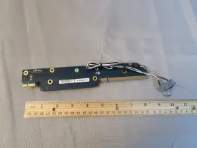 D66rc1usca01a-0 Echostreams Pcie Riser Card P/n With Micro Switch #2