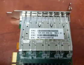 105-000-699-02 Emc Quad Port 10gb Sfp Low Profile Network Adapter Pcie X8 #2