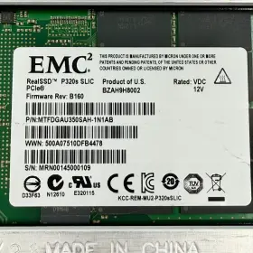 Mtfdgau350sah-1n1ab Emc Flash 350gb V1 Real Ssd P320s Slic #3