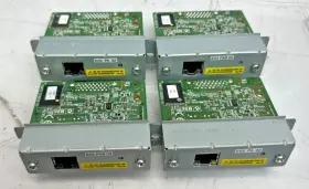 Ub-e03 Epson Lot Of 4 - Ethernet Rj-45 Add On Interface Card T5-c8 #2