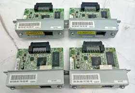 Ub-e03 Epson Lot Of 4 - Ethernet Rj-45 Add On Interface Card T5-c8 #3