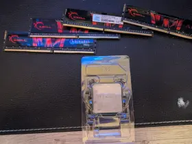 F42400c17d16gis G. Skill Ryzen 5 3600 Cpu 4 Sticks Of 8gb Ddr4 Ram