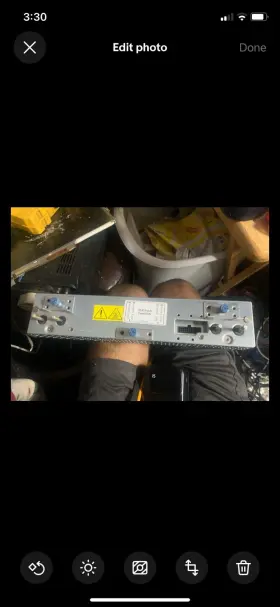 357905-001 Hp Bl20p Blade Server Power Backplane Board Assembly With Motherboard