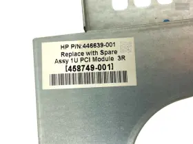 446639-001 Hp 458749-001 I Proliant Dl360 Dl120 Dl160 G5 1u Pci Module Cage #3