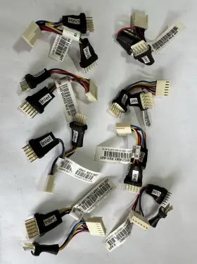 Hp 534358-001 Proliant Power Cable Harness Lot 8 Inlet Outlet