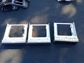 6053023a66-01 Hp Set Of 3 Rack Caddies From A Proliant Ml350 G5 Sever - Model