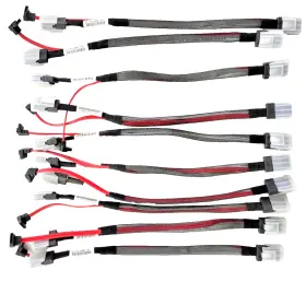 630868-0019-lot Hp 630868-001 Mini-sas To Sas/sata 25cm Cable Of-10 630868-0019-lot Hp 630868-001 Mini-sas To Sas/sata 25cm Cable Of-10
